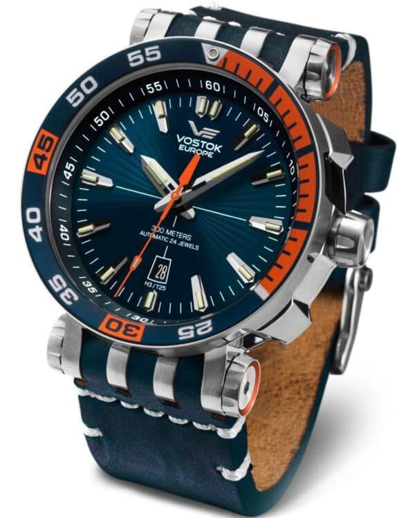 Vostok Europe NH35A-575A279 Energia Rocket Automatic Multifunctional + Dodatkowy Pasek