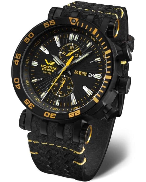Vostok Europe VK61-575C589 Energia Rocket Chrono Limited Edition + Dodatkowy Pasek