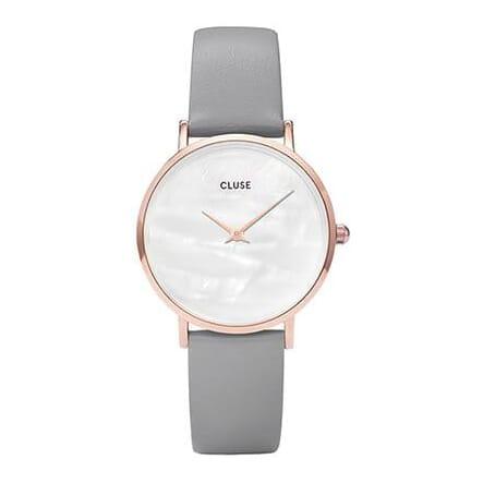 Cluse La Perle Rose Gold White Pearl/grey CL30049