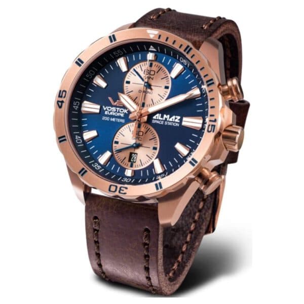 Vostok Europe 6S11-320B660 Almaz Space Station Chronograph Limited Edition