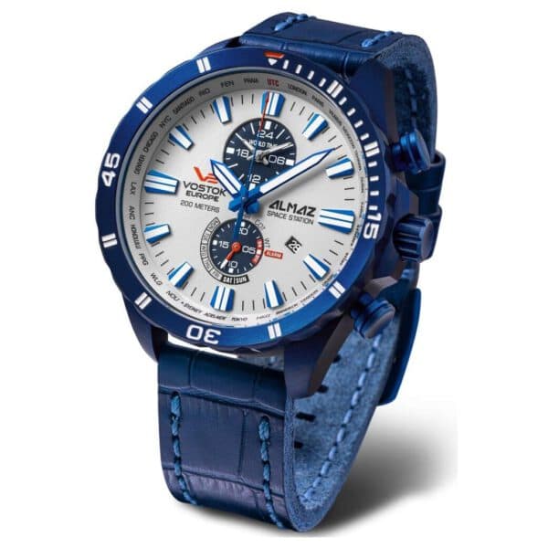 Vostok Europe YM8J-320D657 Almaz Space Station Limited Edition Chronograph