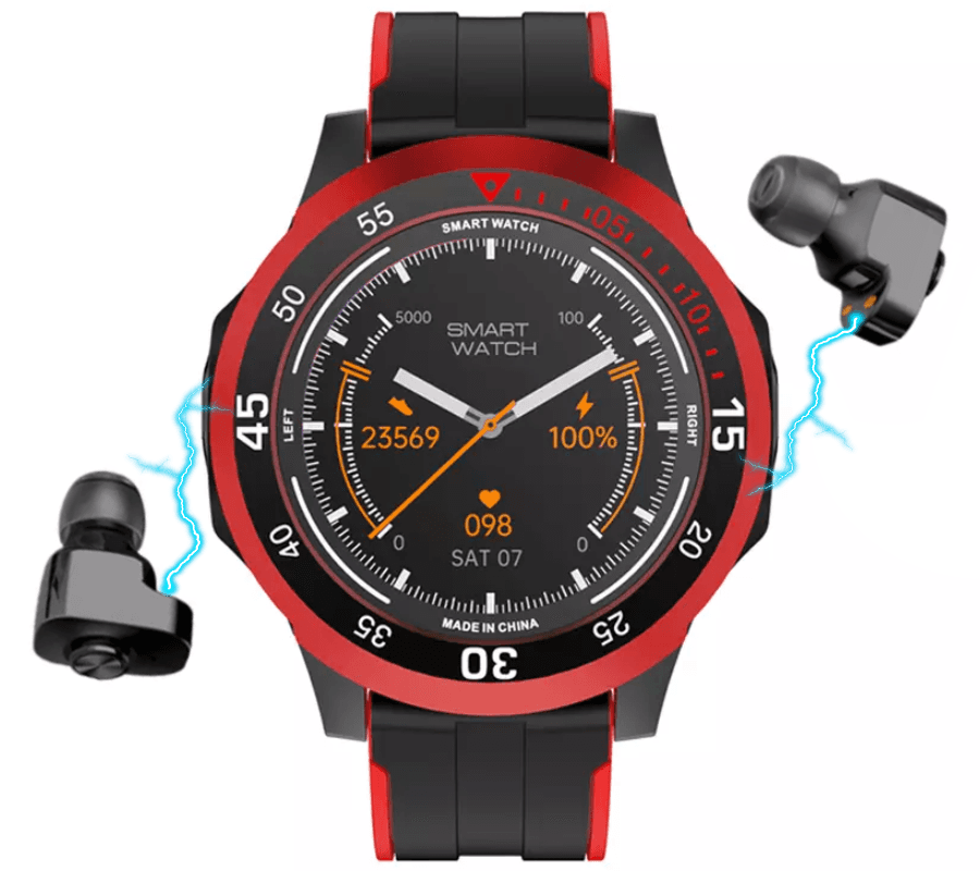 Smartwatch Rubicon RNCE85 czerwony