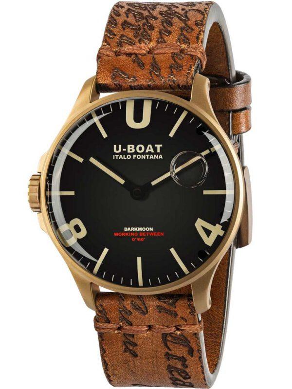 U-BOAT 8467/B Darkmoon Black IP Bronzo