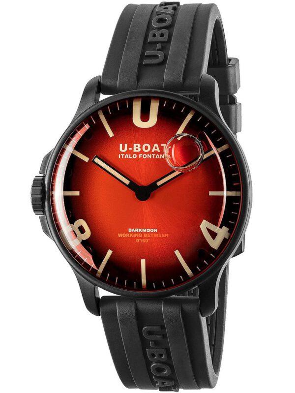 U-BOAT 8697/B Darkmoon Cardinal Red IPB Soleil