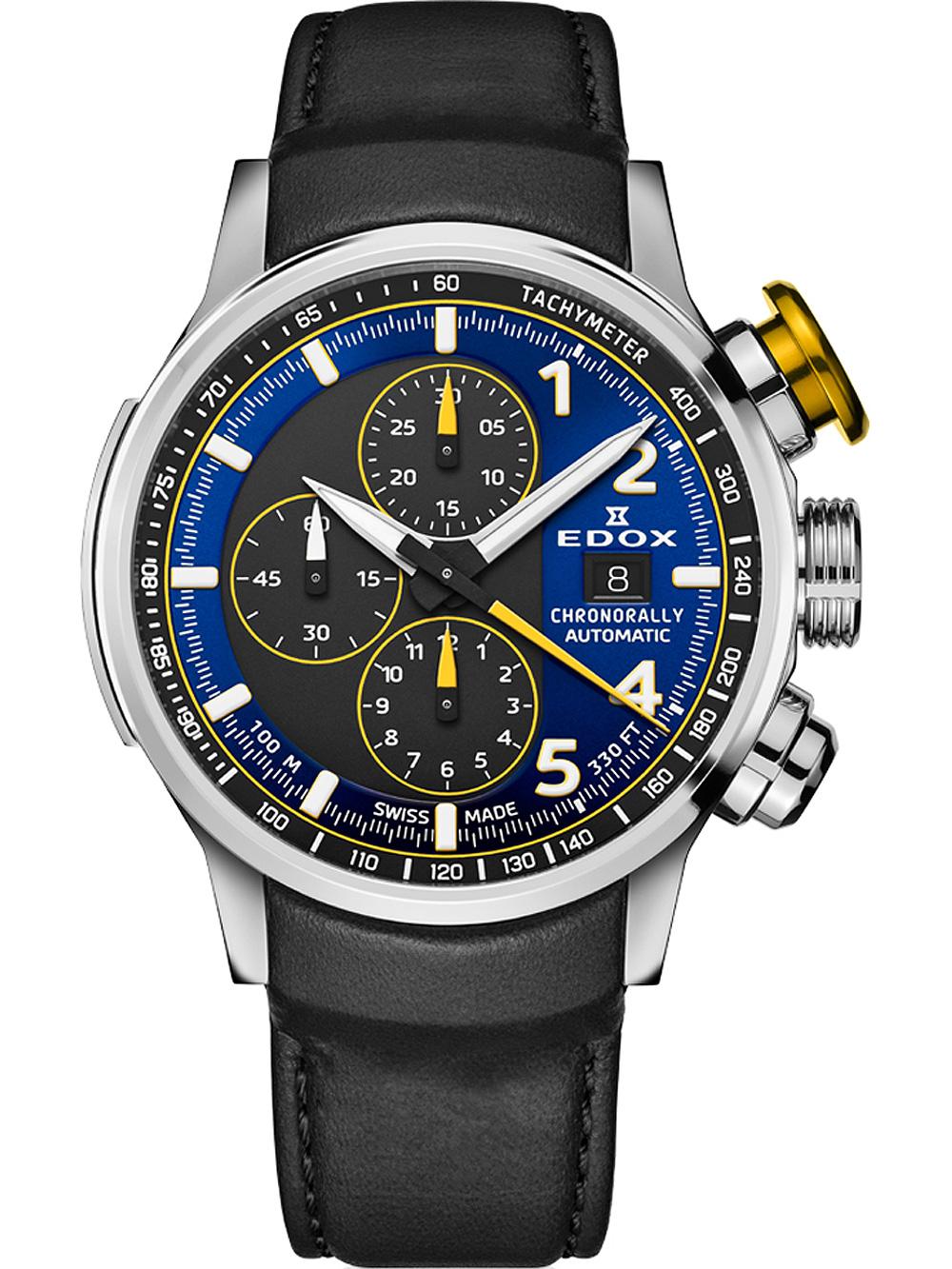 Edox 01129-TTNJCN-BUNJ Chronorally