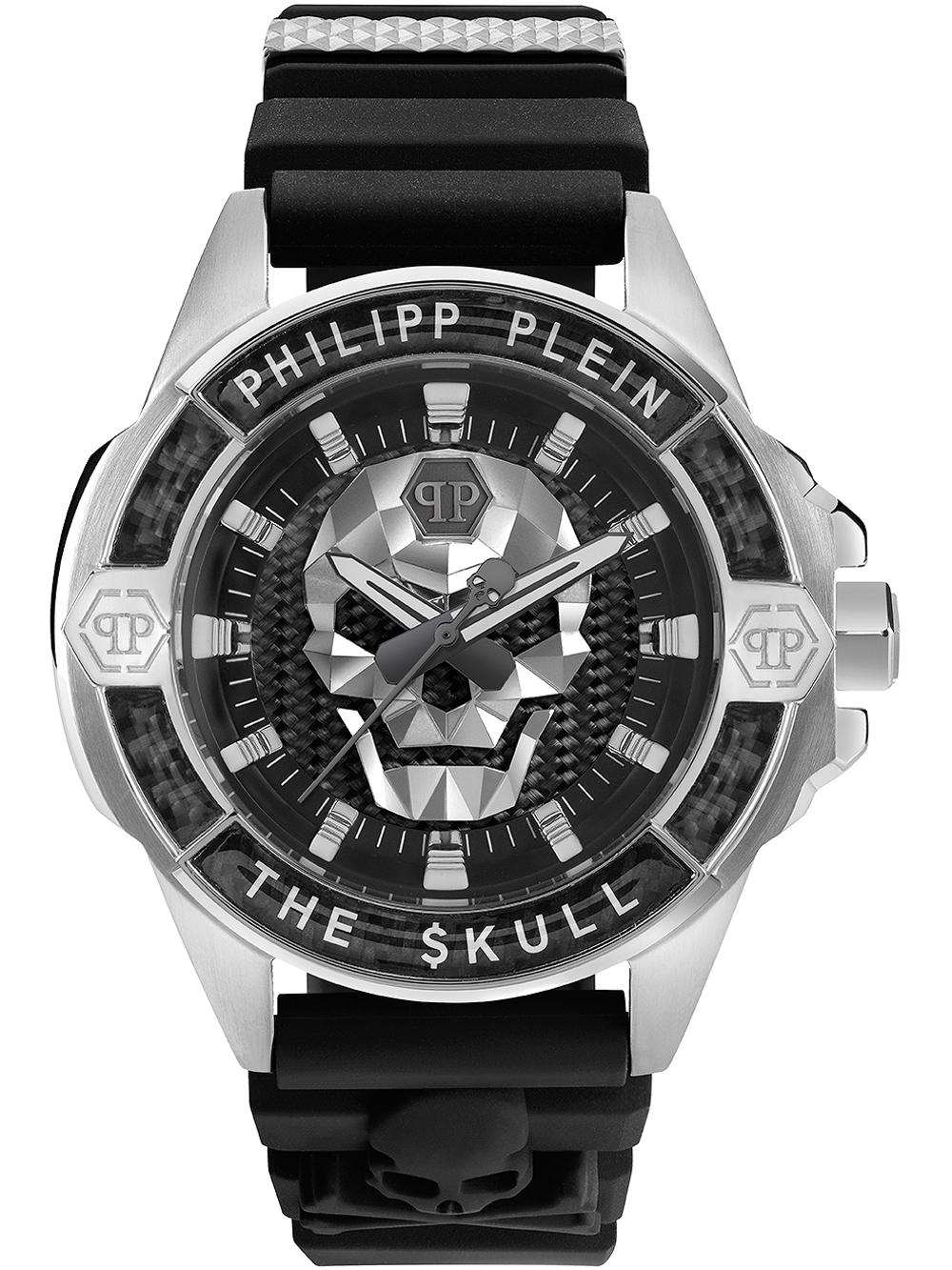 Philipp Plein PWAAA1622  The $kull Carbon Fiber