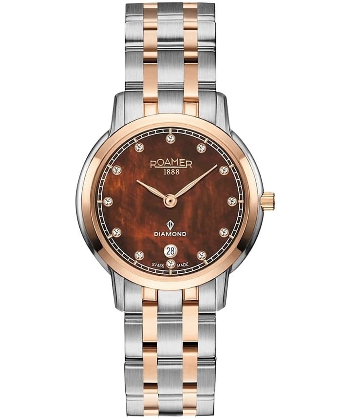 Roamer Superslender Ladies Diamond 515811-49-09-50