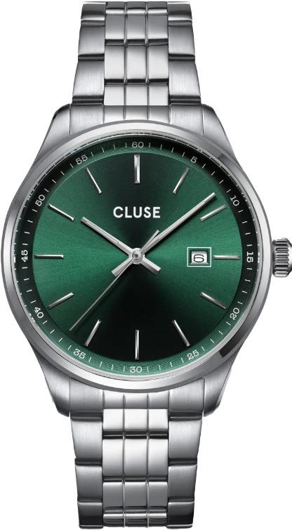 Cluse CW20902 Anthéor Watch Steel Green Silver Colour