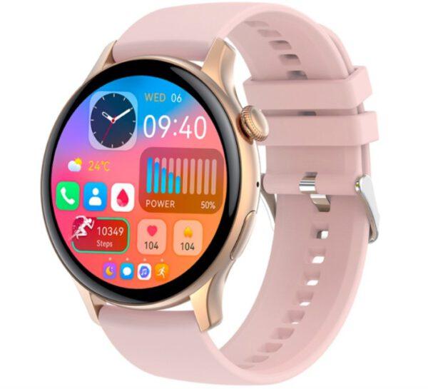 Smartwatch Rubicon RNCF10 różowe złoto