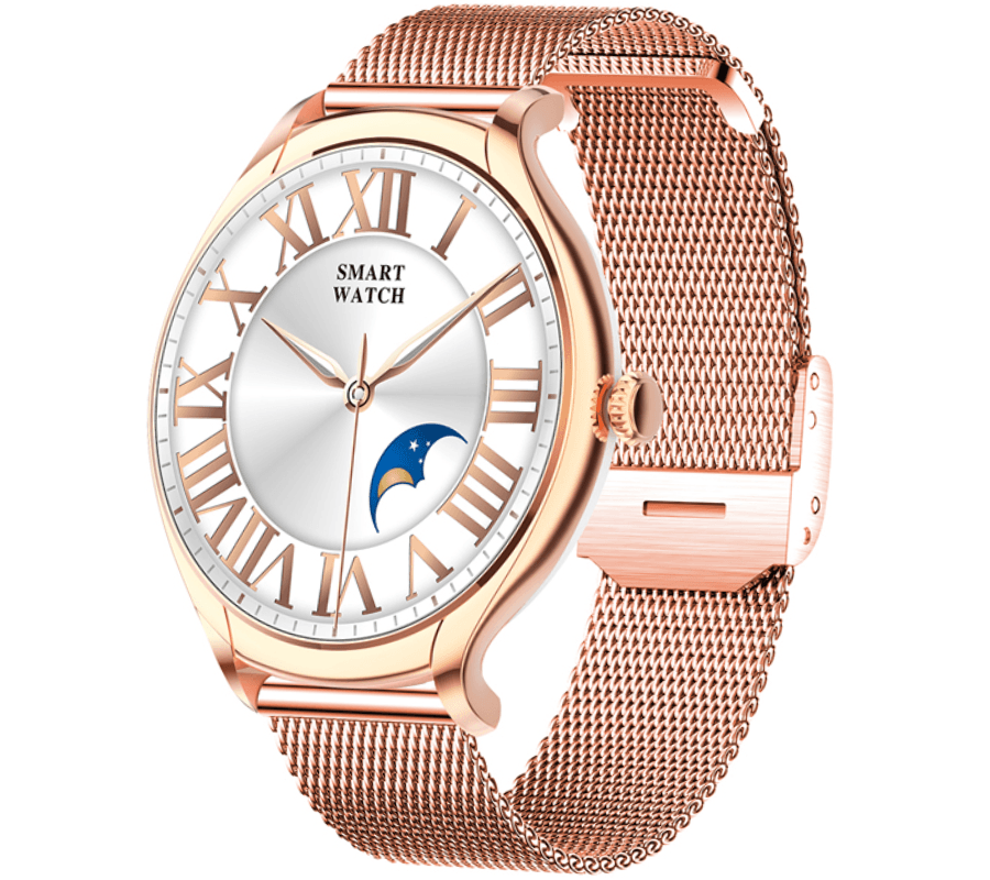 Smartwatch Rubicon RNCF13 różowe złoto