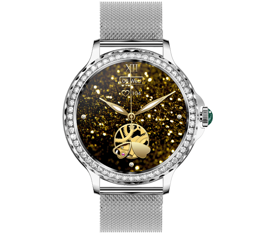 Smartwatch Rubicon RNCF19 srebrny