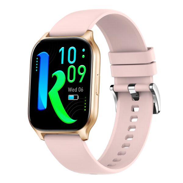 Smartwatch Hagen HC86 prostokątny różowe złoto