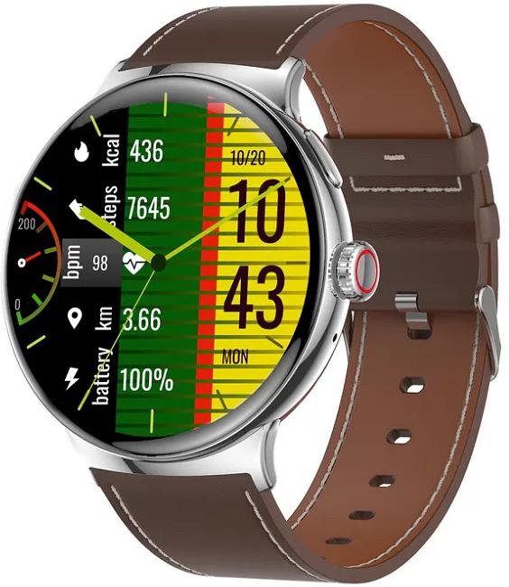 Smartwatch Hagen HB10 brązowy