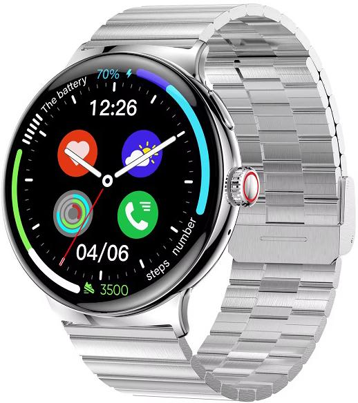 Smartwatch Hagen HB10 srebrny