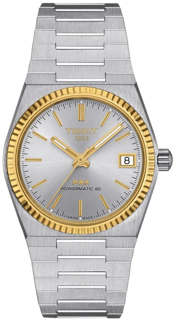Tissot T931.207.41.031.01 PRX Powermatic 80 18K Gold Bezel