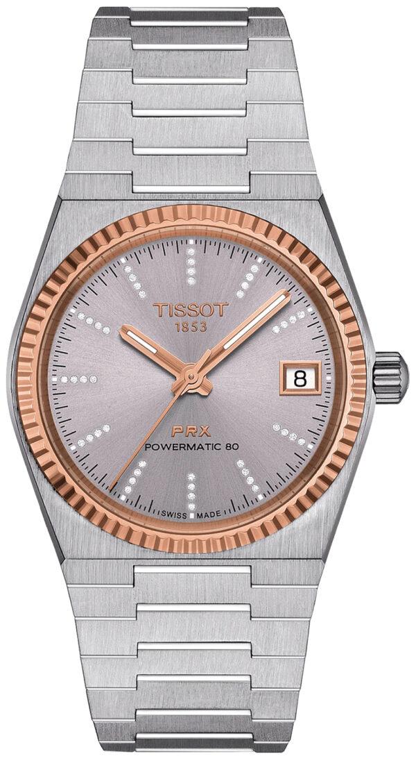 Tissot T931.207.41.336.00 PRX Powermatic 80 18K Gold Bezel