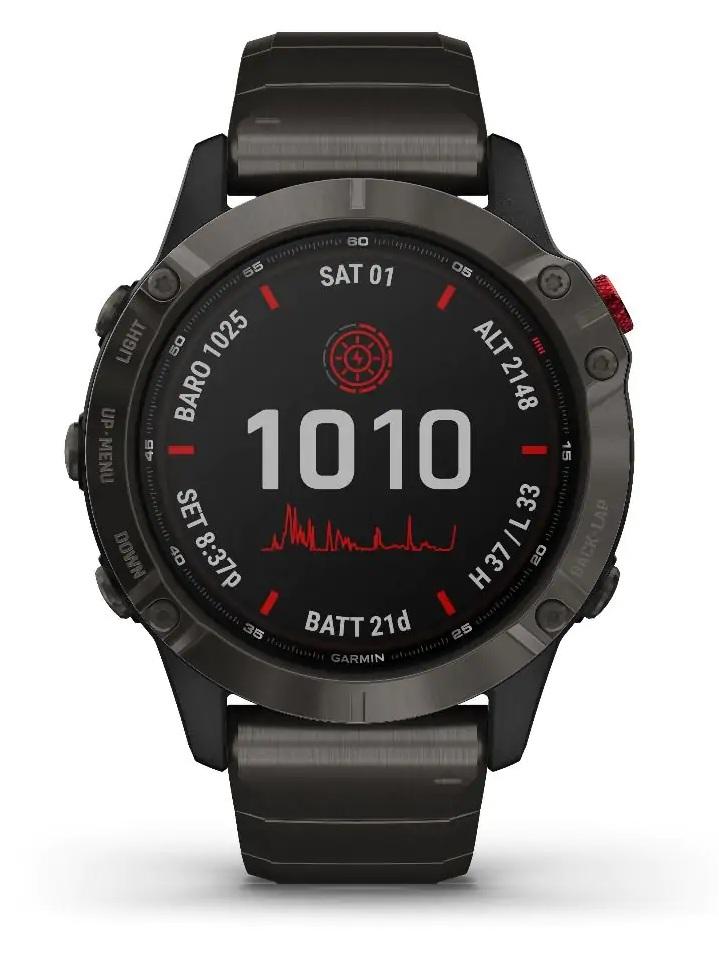 Garmin 010-02410-23 Fenix 6 Pro Solar
