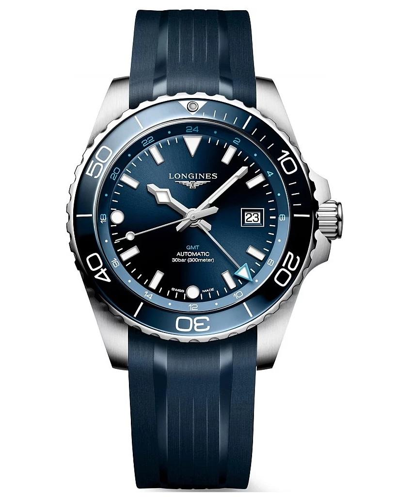 Longines L3.890.4.96.9 HydroConquest GMT