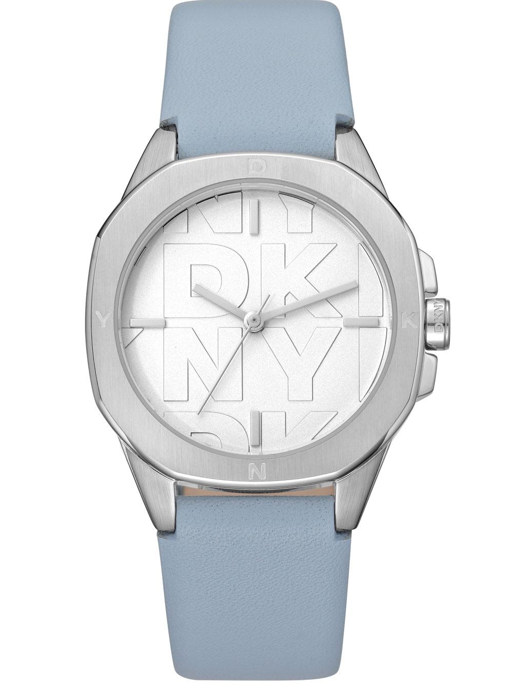 DKNY Booklyn Midi Light Blue 34MM DK1L012L0015
