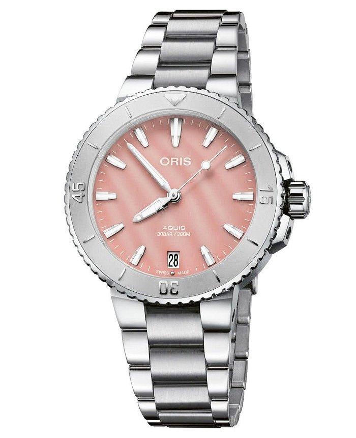 Oris Aquis Date Lady 01-733-7770-4158-07-8-18-05P