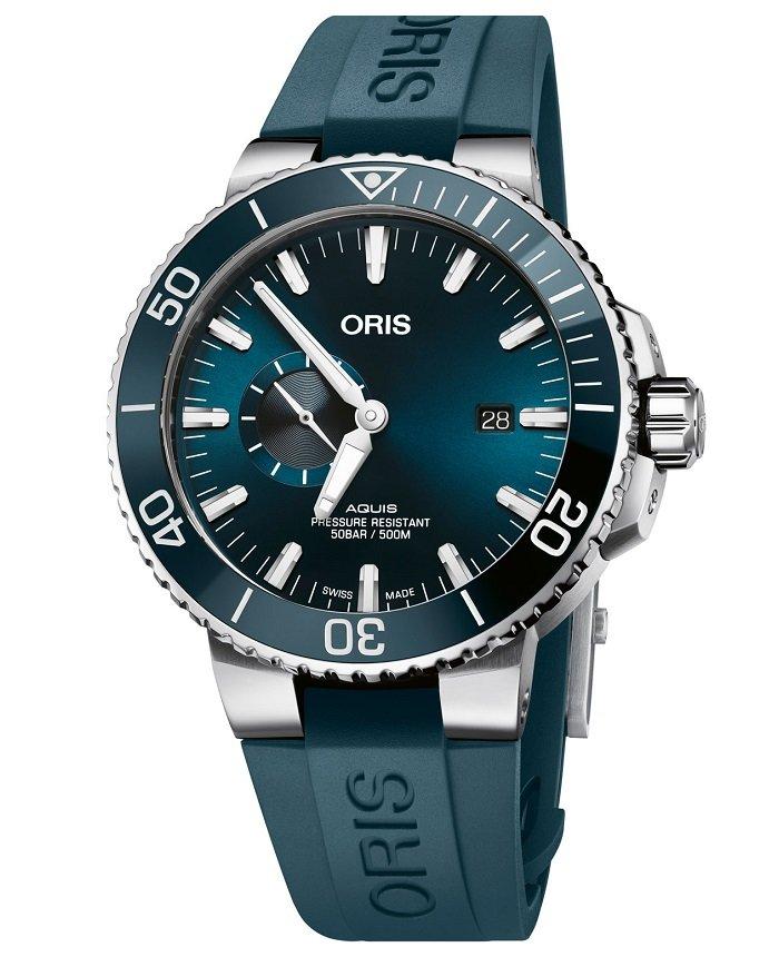 Oris Aquis Small Second Date 01-743-7733-4155-07-4-24-69EB