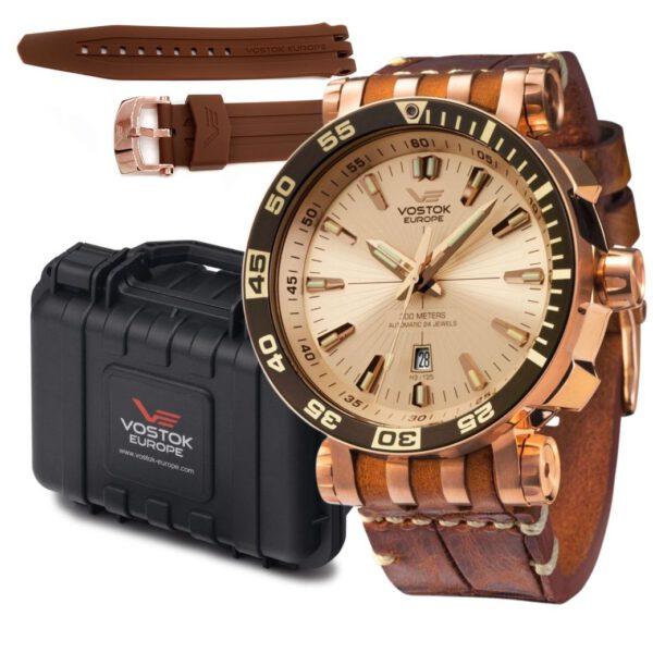 Vostok Europe NH35A-575B281 Energia Rocket Automatic Multifunctional + Dodatkowy pasek