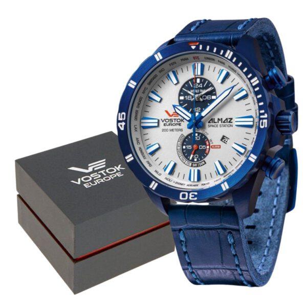 Vostok Europe YM8J-320D657 Almaz Space Station Limited Edition Chronograph