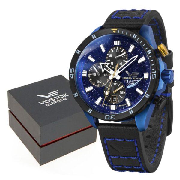 Vostok Europe  6S10-320E694 Almaz Chrono Halleys Comet Edycja Specjalna