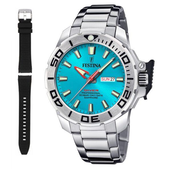 Festina The Originals Professional Diver SET 20665/6 + Dodatkowy pasek gratis!