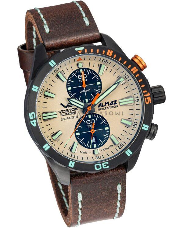 Vostok Europe 6S11-320C677 Almaz Chrono Limited Edition