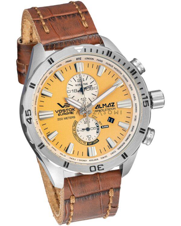 Vostok Europe YM8J-320A655 Almaz Space Station Limited Edition Chronograph