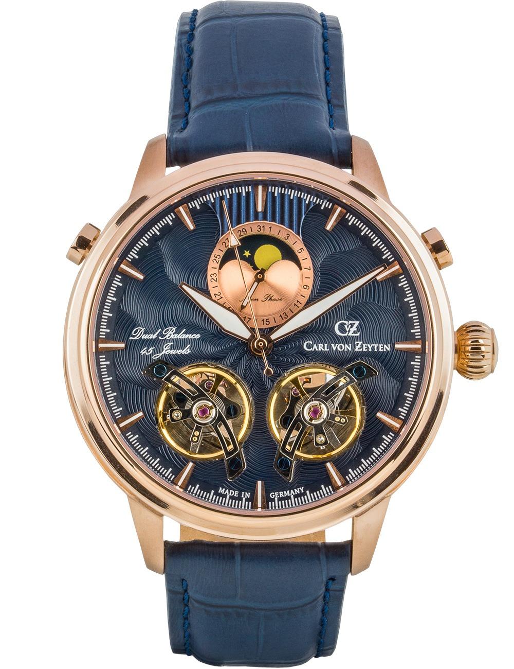Carl von Zeyten Durbach Automatik Mondphase Limited Edition CVZ0060RBLS