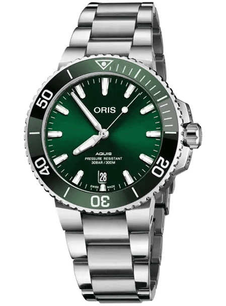 Oris 73377324157-0782105PEB Aquis Date