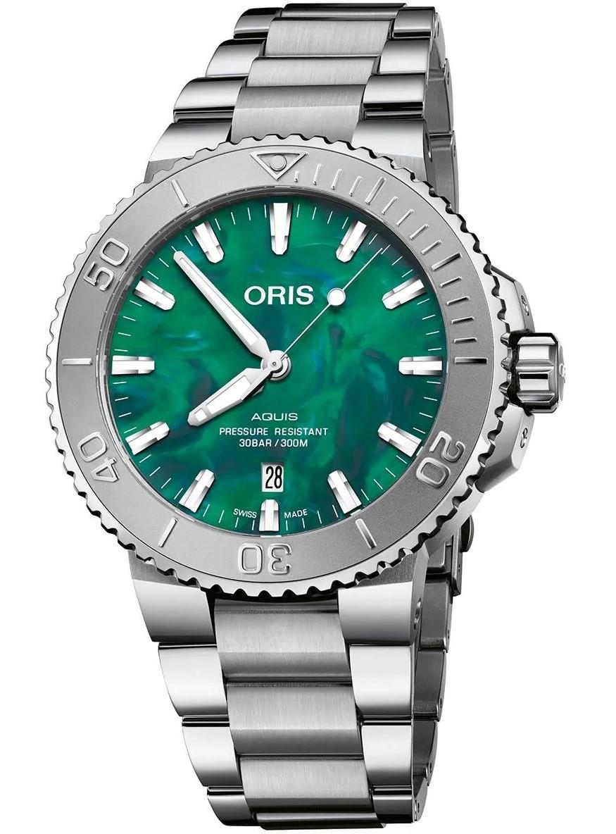 Oris OR-0782405PEB Aquis Date